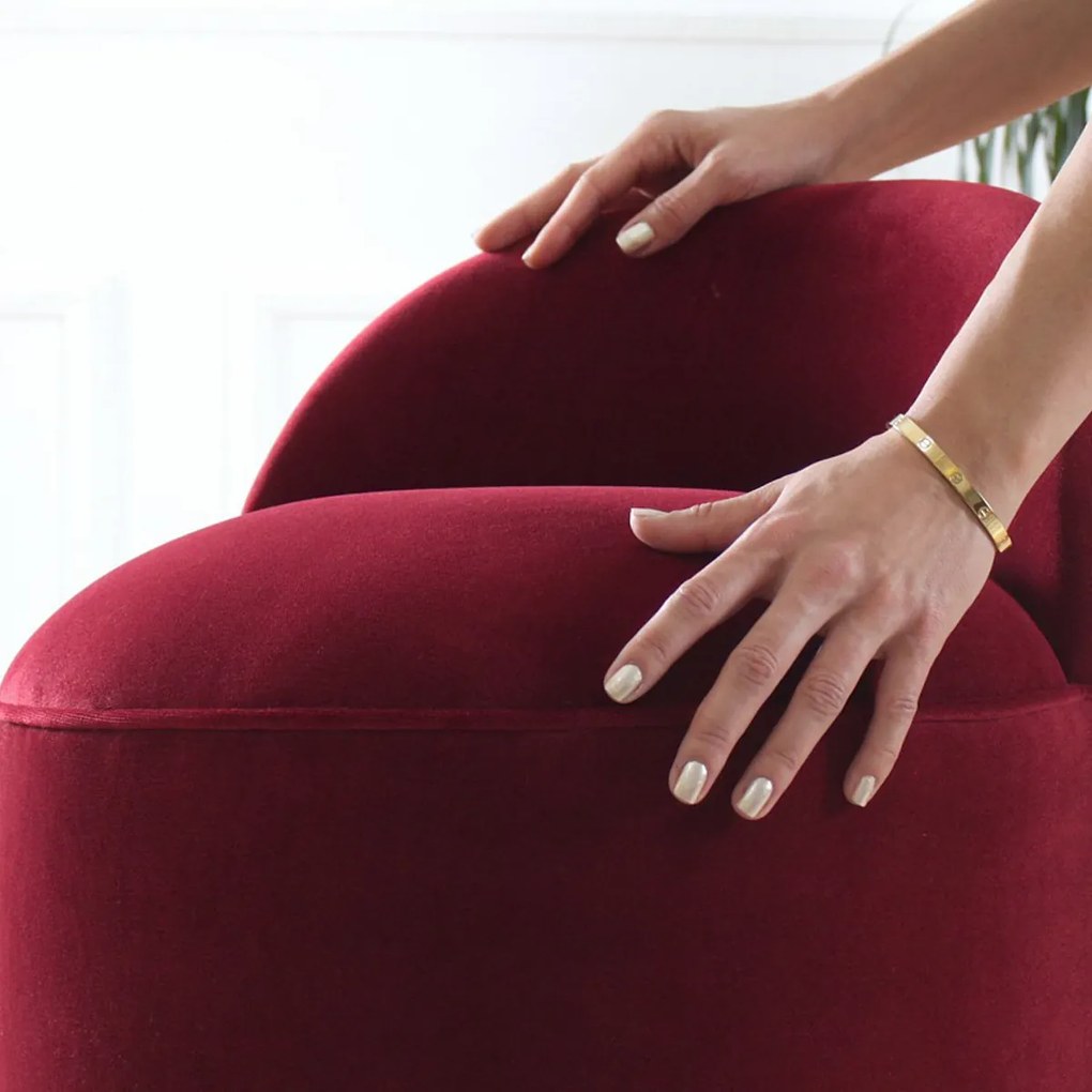 Taburet Dover Claret Red