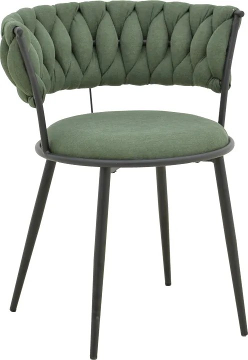 Scaun Bucatarie/Dining Akisa Textil Verde