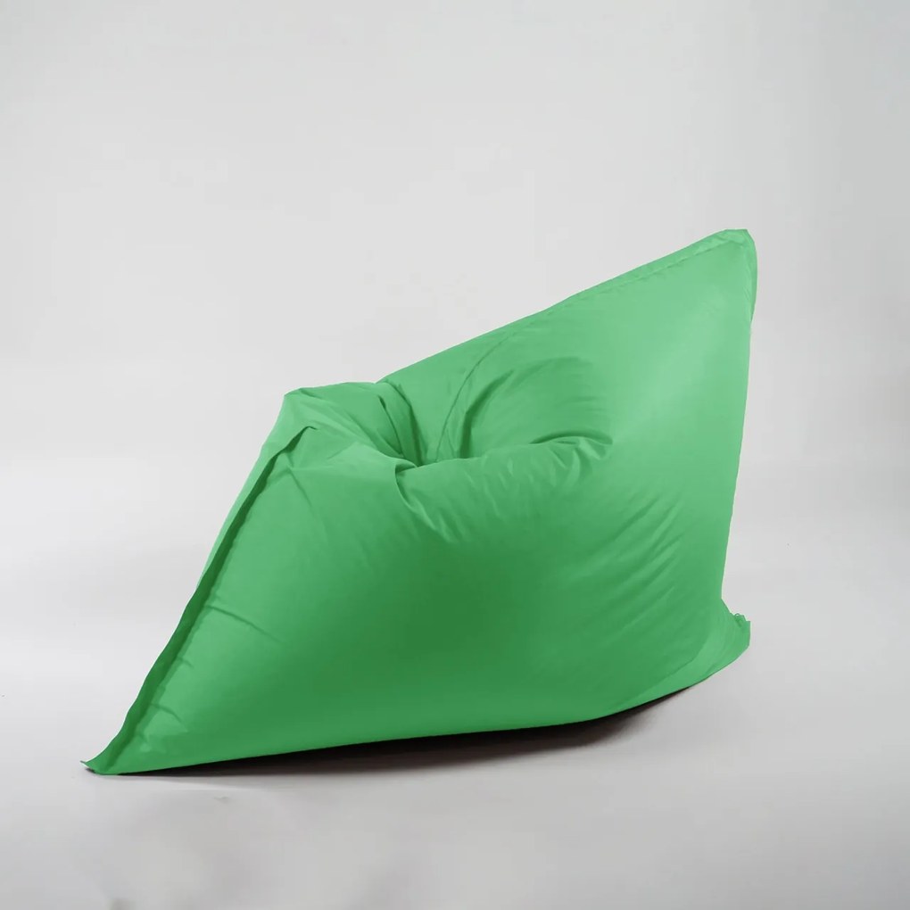 Fotoliu tip Perna Magic Pillow Pufrelax, material impermeabil, Green Apple