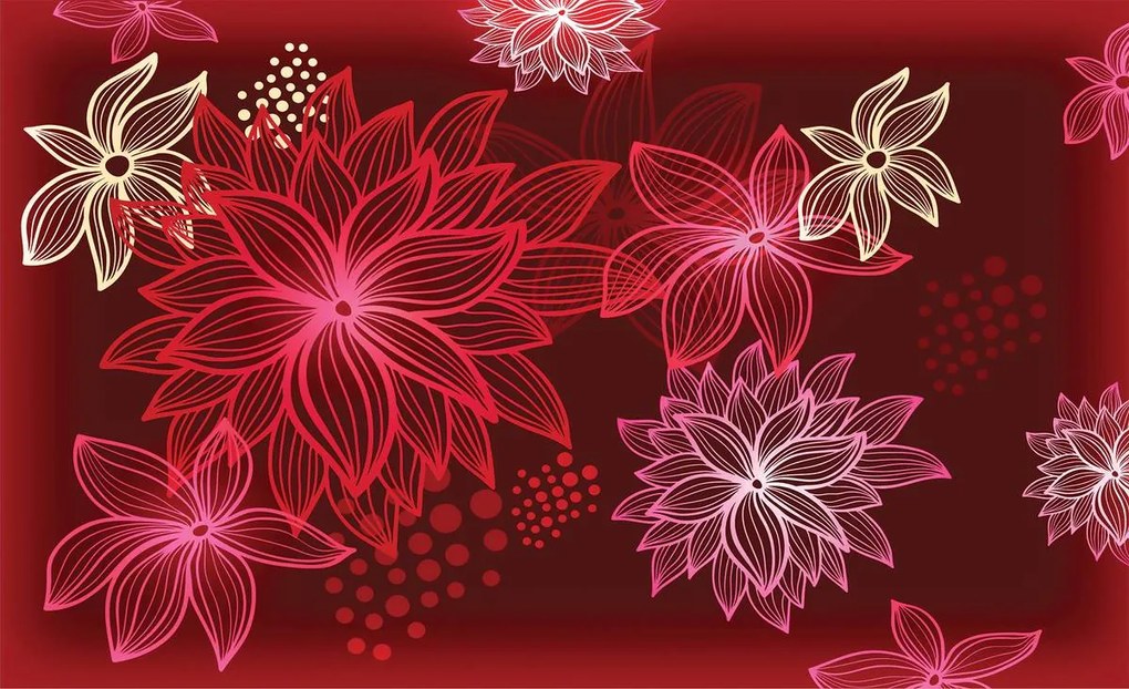 Fototapet - Flori (152,5x104 cm)