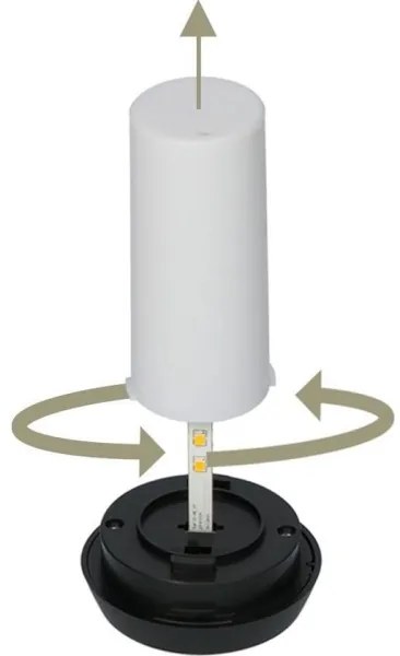 SET 4x lampă solară LED 4xLED/3,6V 1xAAA IP44 100 mAh