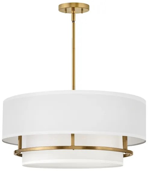 Lustră pe tijă Hinkley HK-GRAHAM-L-LCB GRAHAM 4xE14/40W/230V