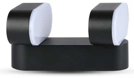 LED lampă flexibilă de perete exterior 2xLED/12W/230V IP65 negru