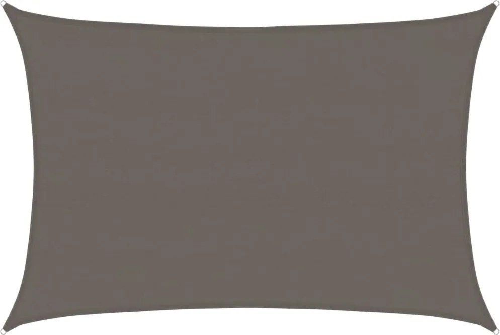 vidaXL Pânză parasolar, antracit, 5x6 m, HDPE, 160 g/m²