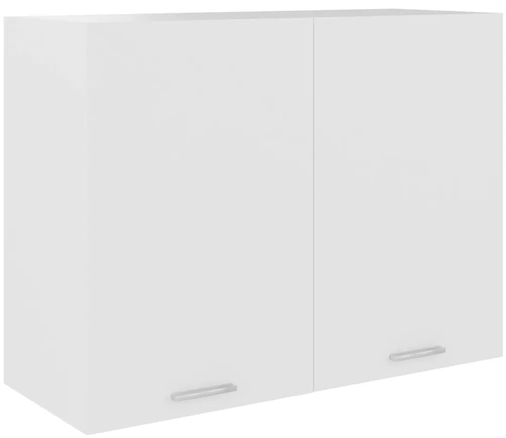vidaXL Dulap suspendat “Lyon”, alb, 80 x 31 x 60 cm, lemn prelucrat
