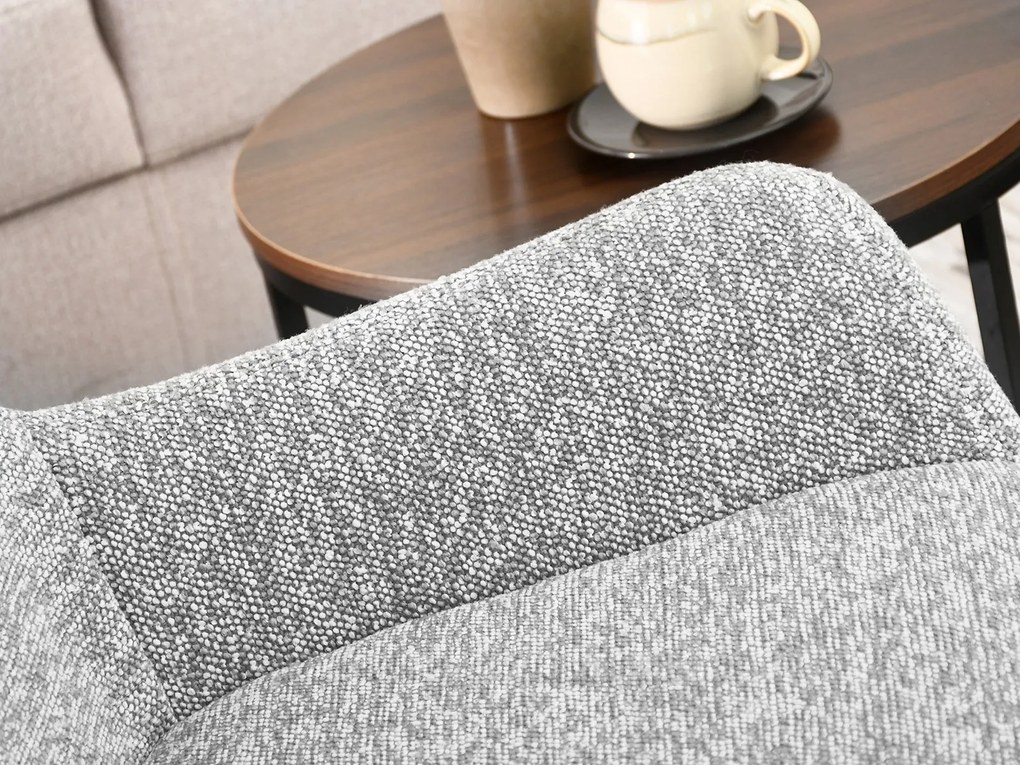 Fotoliu Irma (gri + negru). Promo -22%. 1110069