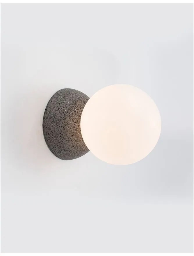 Aplica de perete design modern ZERO beton gri NVL-9577012