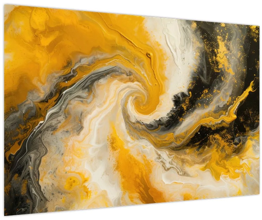 Tablou - Abstractizare în spirală (90x60 cm)