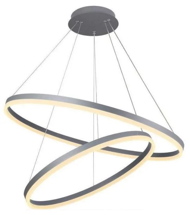 Lustră LED dimabilă pe cablu LED/100W/230V 3000-6500K + telecomandă