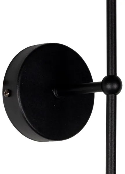 Aplica de perete MADELA 1xE14/40W/230V alb/negru