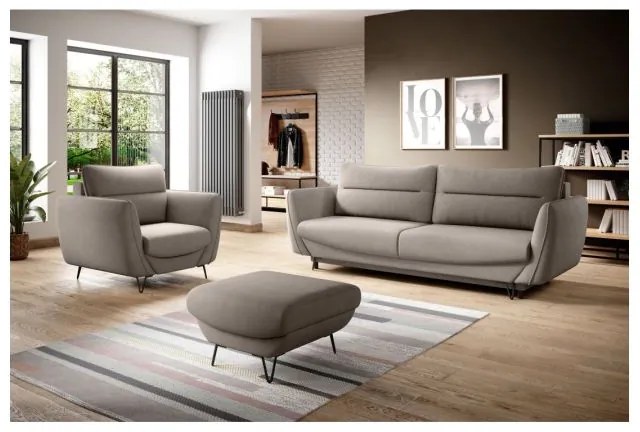 Scaune Set 236cm Gri