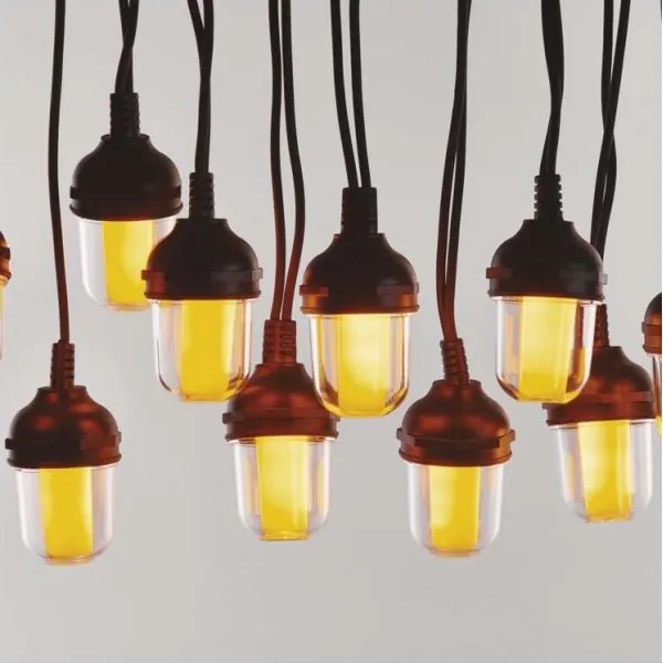 Ghirlandă LED decorativă pentru exterior 100xLED/9,5m IP44