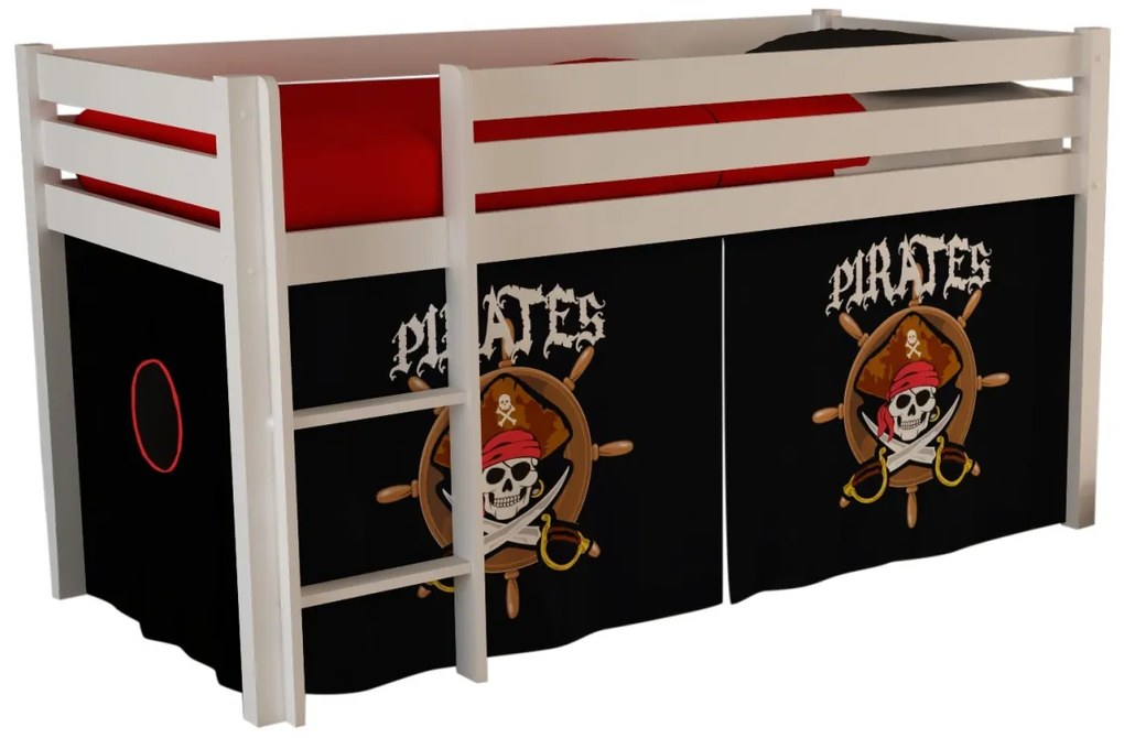 PINO PAT SEMI-INALT și cortina Pirate.