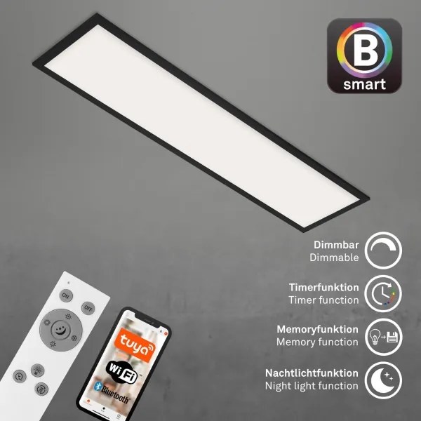 Plafonieră LED dimabilă PIATTO LED/28W/230V Wi-Fi Tuya Brilo + telecomandă