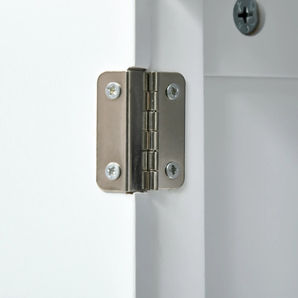 Homcom Mobiletto con Cassetti Colorati in Stile Moderno, 68x34x76cm