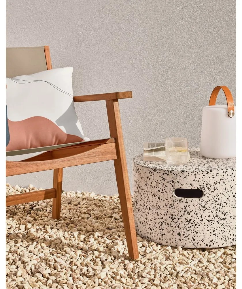 Lampă pentru exterior Kave Home Dialma, alb-maro