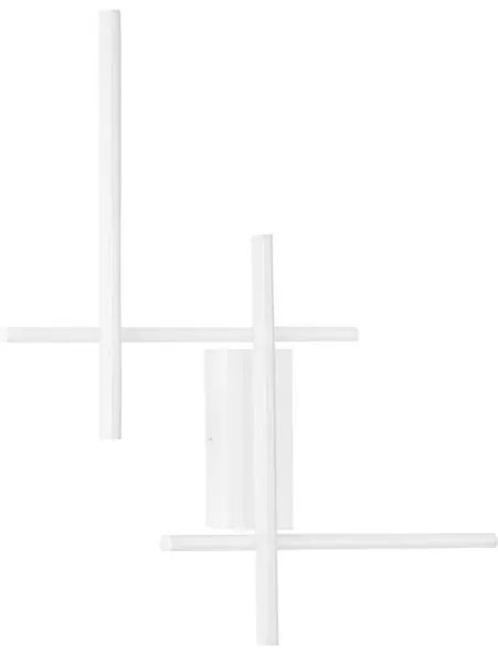 Aplica de perete LED design modern APECHO alb