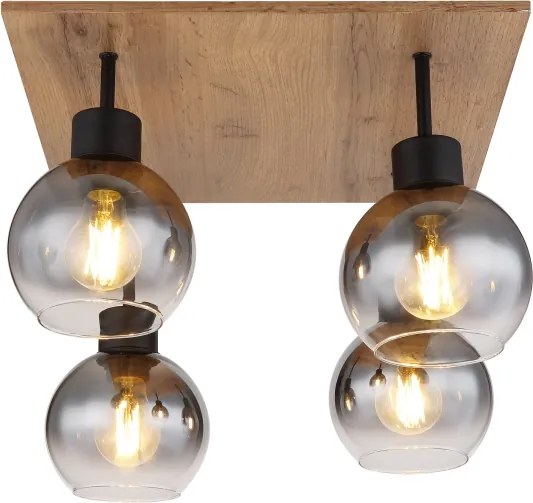 Globo 15656-4D - Lustră aplicată MOITAS 4xE27/40W/230V