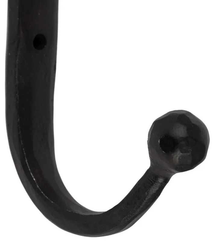 Cuier de perete decorativ, din metal, Minrai