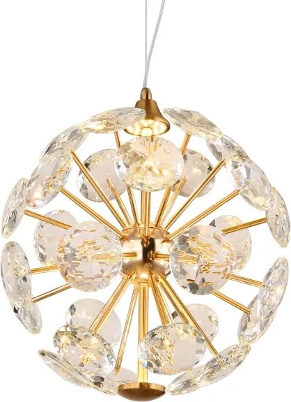 Globo 16047H - Lustru LED suspendat pe cablu VIRINA LED/12W/230V 3000K auriu