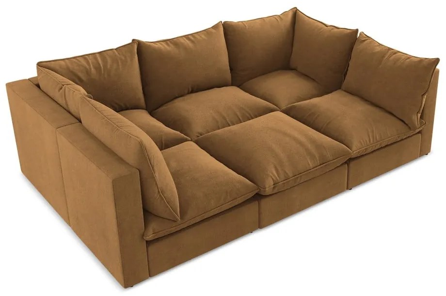 Canapea teracotă 255 cm Manao – Makamii