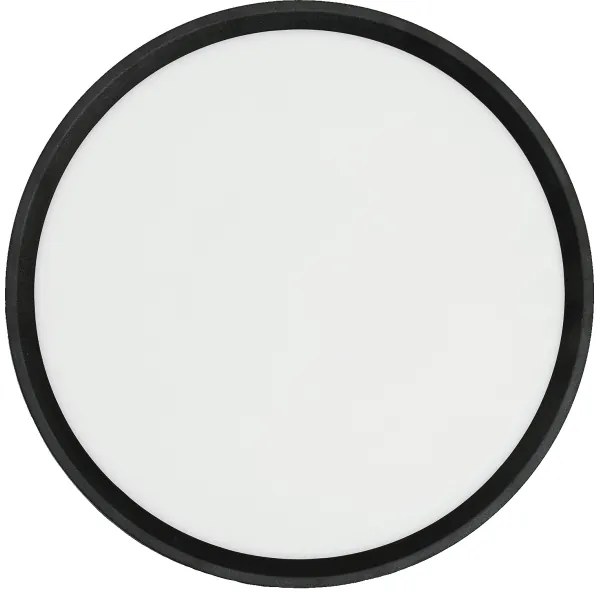 Plafonieră LED cu senzor Fulgur s-42587 NOMY-S 24W/230V 3000/4000/6000K IP40 negru