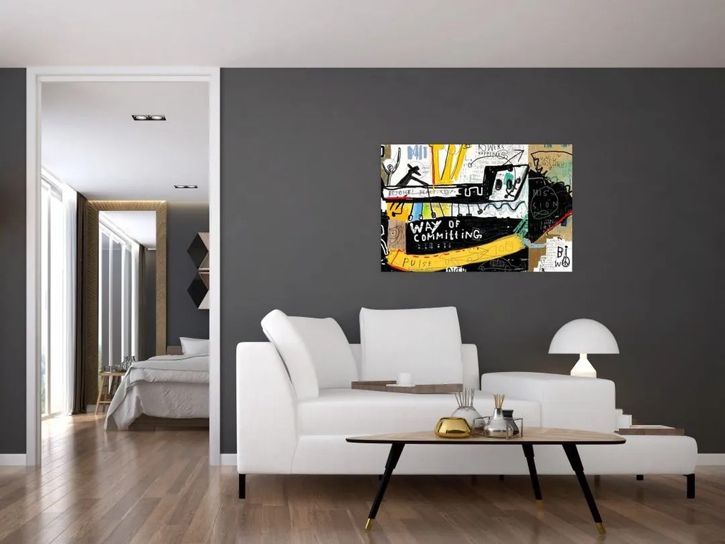 Tablou - Graffiti (90x60 cm)