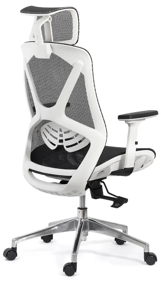 Scaun ergonomic SYYT 9503 negru, tetieră 2D și șezut culisant