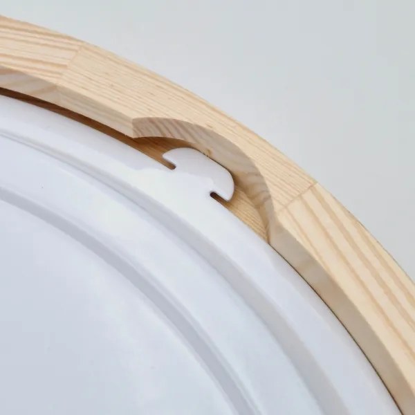 Lumină plafon NATURAL baie 2xE27/15W/230V IP54 pin Ø 27 cm