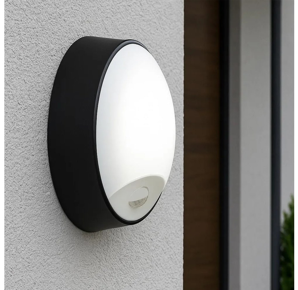 Aplica LED de exterior cu senzor de mișcare, 15/18/20W, 230V, IP65