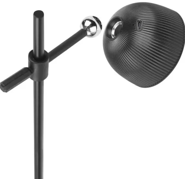 Lampă LED magnetică reîncărcabilă dimabilă de masă 4 în 1 LED/4,2W/3,7V 4000K negru