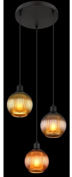 Lustră pe cablu Globo 15638-3 ZUMBA 3xE27/25W/230V