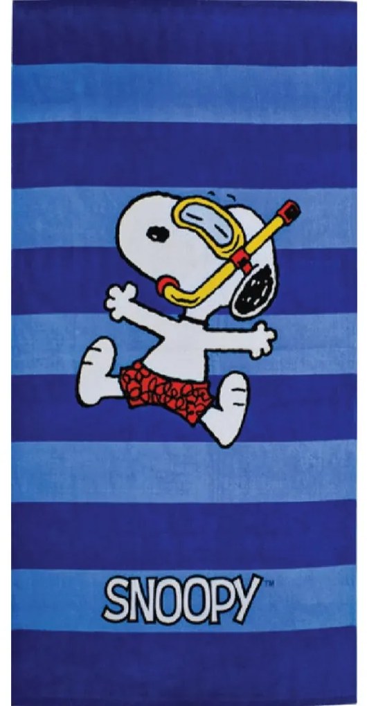 Snoopy Diving prosop de baie, prosop de plajă 70x140cm