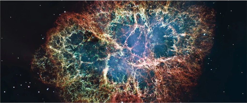 Tablou - Nebuloasa Crabului (120x50 cm)