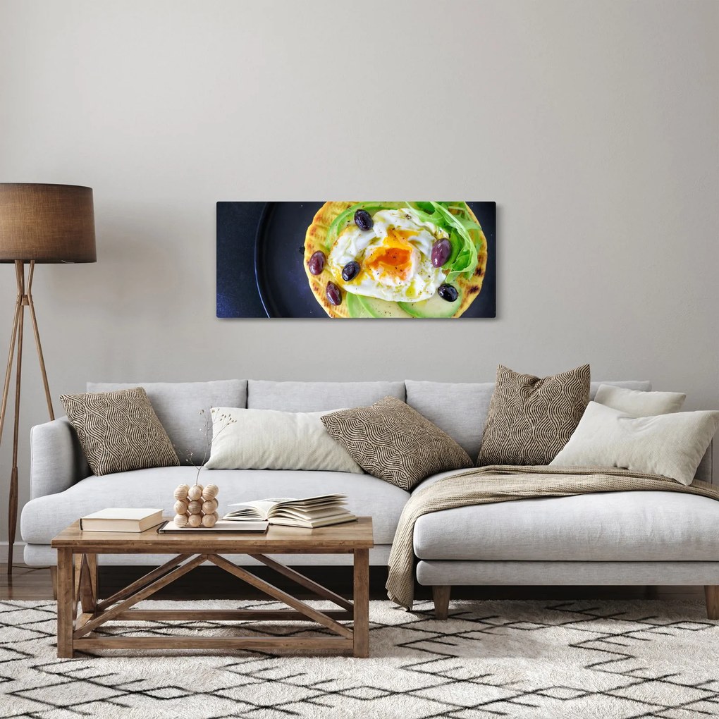 Tablou cu clătită sănătoasă (120x50 cm)