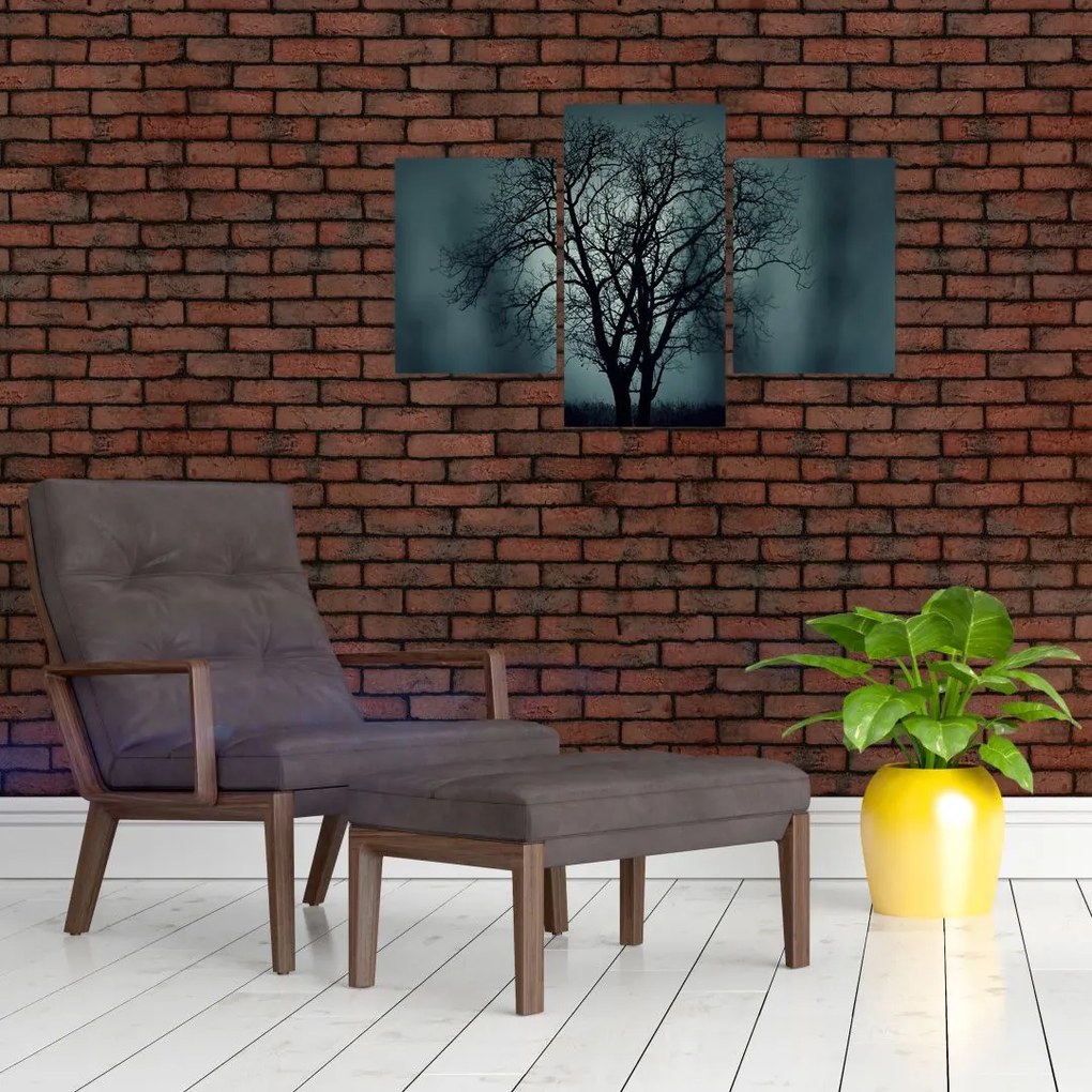 Tablou copaci în eclipsă (90x60 cm)