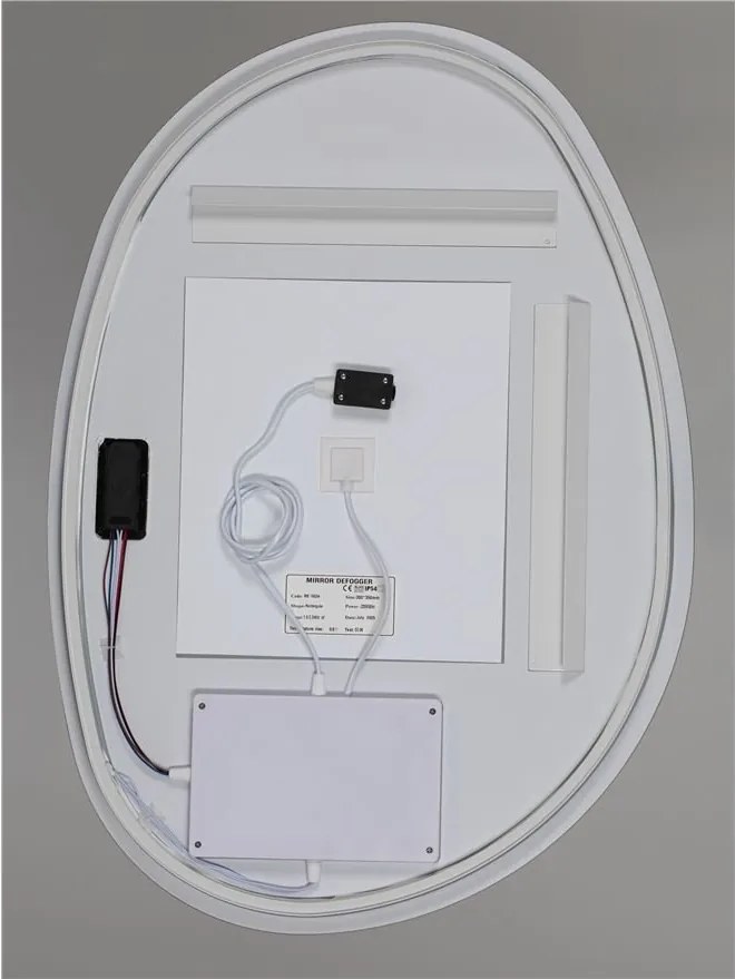 Oglinda cu iluminat LED pentru baie IP44 LORIN 60x85cm