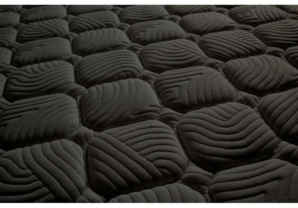 Saltea fermă din spumă 200x200 cm Air Black – Moonia