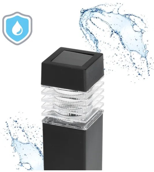 SET 4x lampă LED solară LED/0,06W/1,2V 6000K IP44