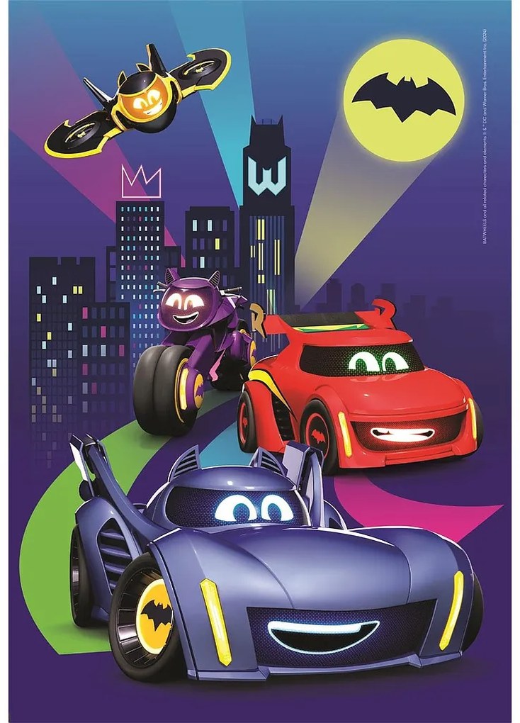 Batman Batwheels Puzzle Clementoni de 60 de piese