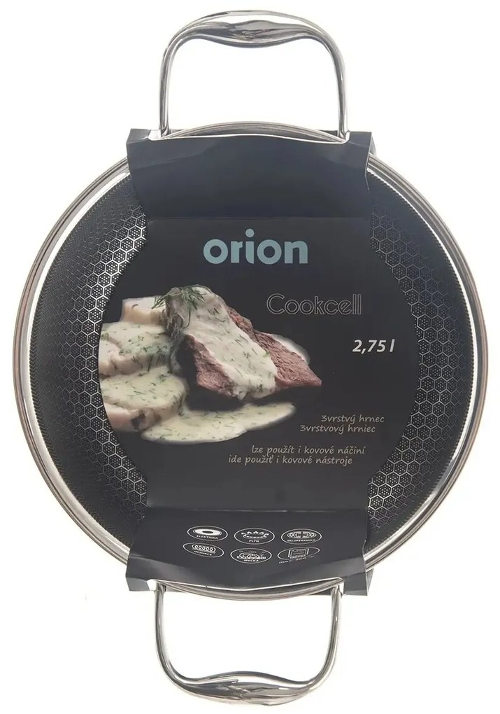 Oală Orion cu suprafață antiaderentă Cookcell ,2,75 l