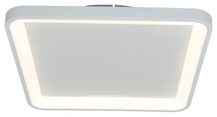 Brilagi - Plafonieră LED dimmerabilă FALCON SLIM LED/50W/230V 50x50 cm albă + telecomandă