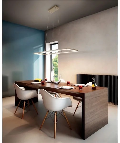 Lustră LED dimabilă BARD LED/52W/230V 3000K auriu Fabas Luce 3394-45-225