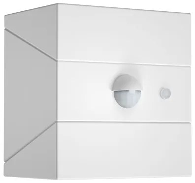 Lampă solară LED de perete cu senzor, 2,5W/3,7V, IP65, 1200 mAh, albă