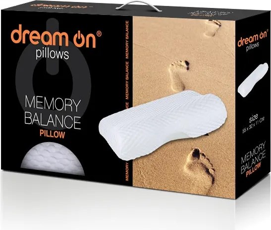 Pernă Dream On, Memory Balance, 55x32x11