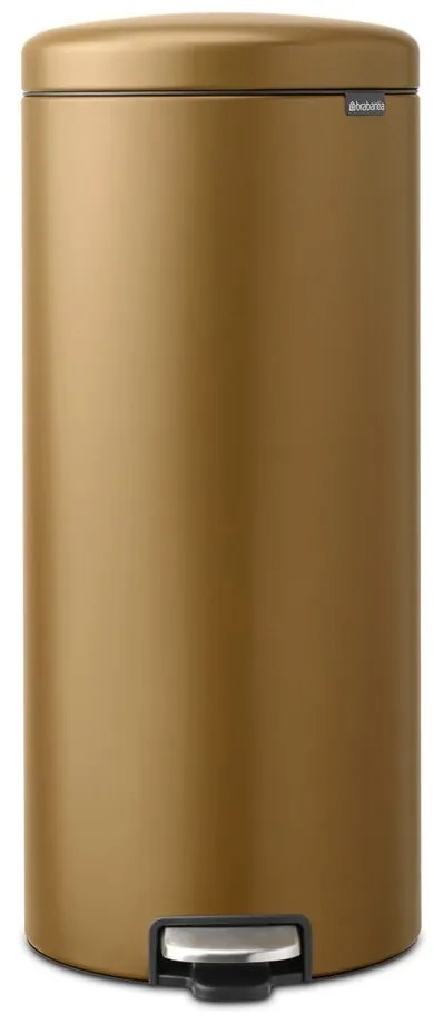 Coș de gunoi alămiu cu pedală din oțel 30 l NewIcon – Brabantia