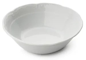 Set de veselă, 18 piese, din porțelan, alb