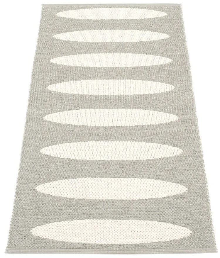 Covor tip traversă pentru interior și exterior gri 70x150 cm Ella Warm Grey – Pappelina