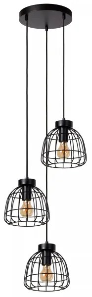 Lustră pe cablu Lucide 00429/13/30 FILOX 3xE27/40W/230V