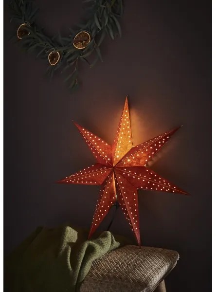 Markslöjd 705807 - Decorațiune de Crăciun EMBLA, 1xE14/6W/230V, Ø 45 cm, maro